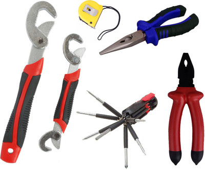 

Asraw Hand Tool Kit(6 Tools), Multicolor