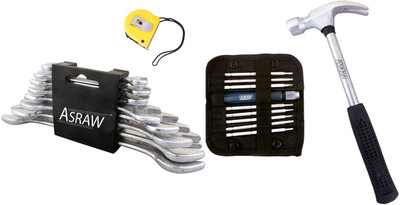

Asraw Hand Tool Kit(12 Tools), Multicolor