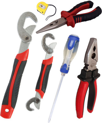 

Asraw Hand Tool Kit(6 Tools), Multicolor