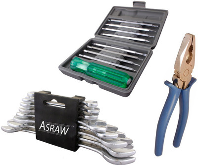

Asraw Hand Tool Kit(11 Tools), Multicolor