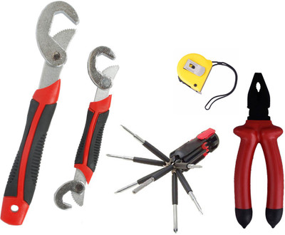 

Asraw Hand Tool Kit(5 Tools), Multicolor