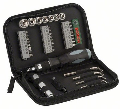 

Bosch 38 Piece Mixed Set Hand Tool Kit(38 Tools), Green