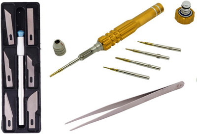 

Asraw Hand Tool Kit(3 Tools), Golden