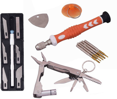 

Asraw Hand Tool Kit(5 Tools), Orange