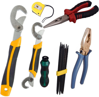 

Asraw Hand Tool Kit(6 Tools), Multicolor