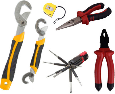 

Asraw Hand Tool Kit(6 Tools), Multicolor