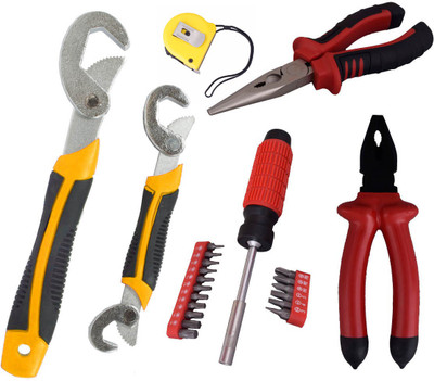 

Asraw Hand Tool Kit(6 Tools), Multicolor