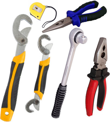 

Asraw Hand Tool Kit(6 Tools), Multicolor