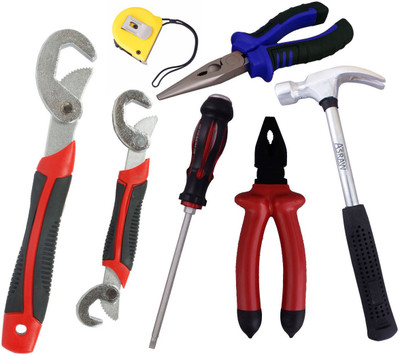 

Asraw Hand Tool Kit(7 Tools), Multicolor