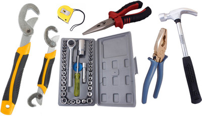 

Asraw Hand Tool Kit(7 Tools), Multicolor