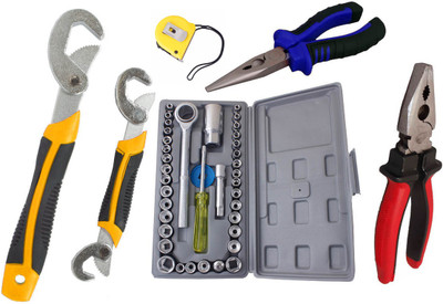 

Asraw Hand Tool Kit(6 Tools), Multicolor