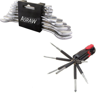 

Asraw Hand Tool Kit(10 Tools), Multicolor