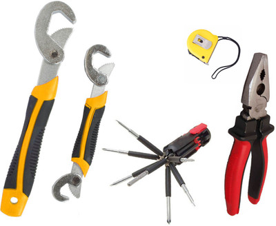 

Asraw Hand Tool Kit(5 Tools), Multicolor