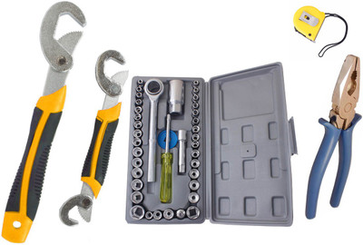 

Asraw Hand Tool Kit(5 Tools), Multicolor