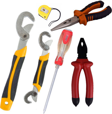 

Asraw Hand Tool Kit(6 Tools), Multicolor
