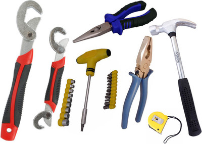 

Asraw Hand Tool Kit(7 Tools), Multicolor