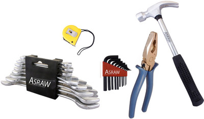 

Asraw Hand Tool Kit(13 Tools), Multicolor