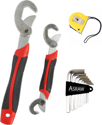 

Asraw Hand Tool Kit(4 Tools), Multicolor