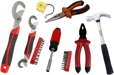 

Asraw Hand Tool Kit(7 Tools), Multicolor