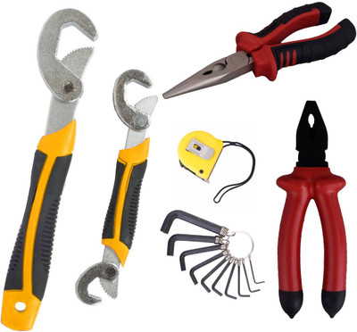 

Asraw Hand Tool Kit(6 Tools), Multicolor