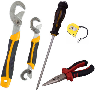 

Asraw Hand Tool Kit(5 Tools), Multicolor