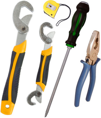 

Asraw Hand Tool Kit(5 Tools), Multicolor