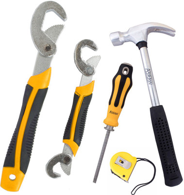 

Asraw Hand Tool Kit(5 Tools), Multicolor