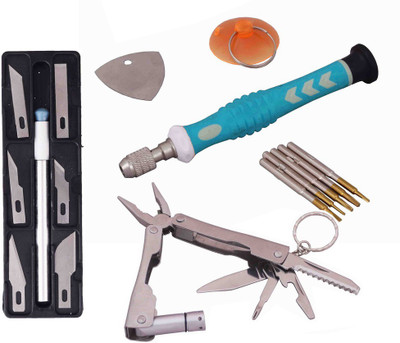 

Asraw Hand Tool Kit(5 Tools), Blue