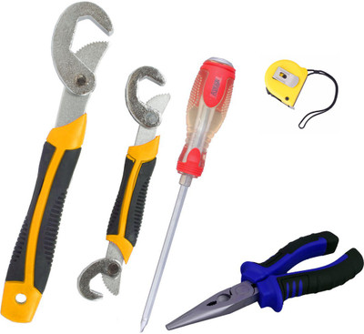 

Asraw Hand Tool Kit(5 Tools), Multicolor