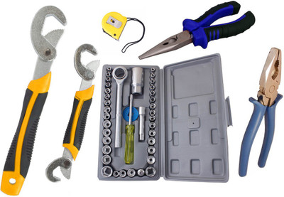 

Asraw Hand Tool Kit(6 Tools), Multicolor