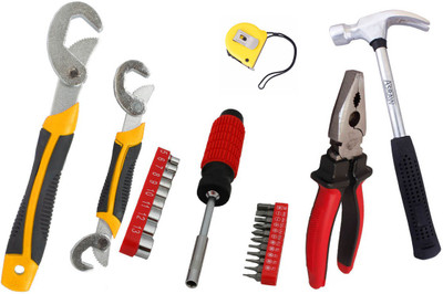 

Asraw Hand Tool Kit(6 Tools), Multicolor