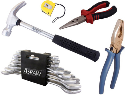 

Asraw Hand Tool Kit(13 Tools), Multicolor