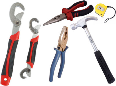 

Asraw Hand Tool Kit(6 Tools), Multicolor