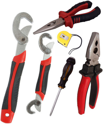 

Asraw Hand Tool Kit(6 Tools), Multicolor