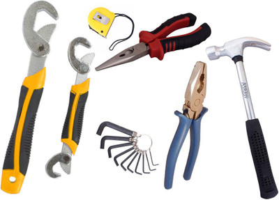 

Asraw Hand Tool Kit(7 Tools), Multicolor