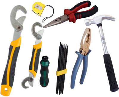 

Asraw Hand Tool Kit(7 Tools), Multicolor