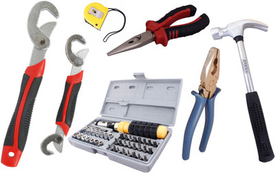 

Asraw Hand Tool Kit(7 Tools), Multicolor