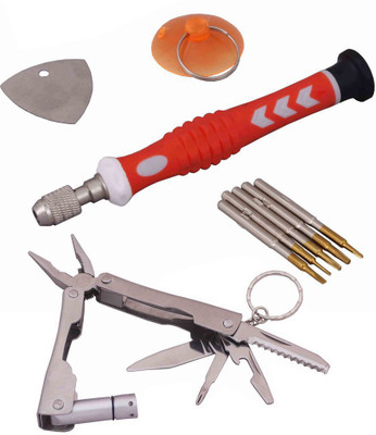 

Asraw Hand Tool Kit(4 Tools), Red