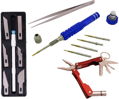 

Asraw Hand Tool Kit(4 Tools), Blue
