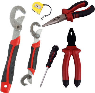 

Asraw Hand Tool Kit(6 Tools), Multicolor