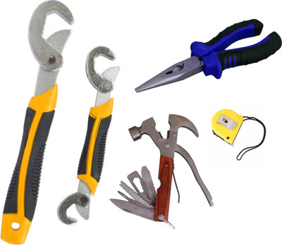 

Asraw Hand Tool Kit(5 Tools), Multicolor