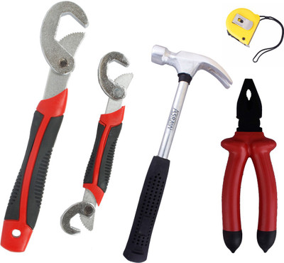 

Asraw Hand Tool Kit(5 Tools), Multicolor