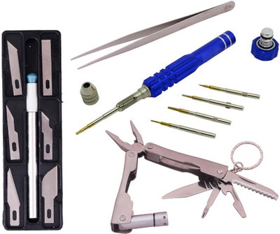

Asraw Hand Tool Kit(4 Tools), Blue