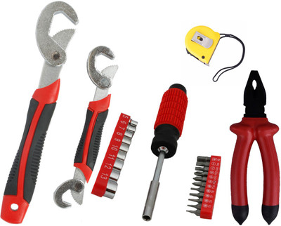

Asraw Hand Tool Kit(5 Tools), Multicolor