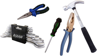 

Asraw Hand Tool Kit(13 Tools), Multicolor