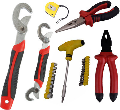 

Asraw Hand Tool Kit(6 Tools), Multicolor