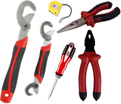 

Asraw Hand Tool Kit(6 Tools), Multicolor