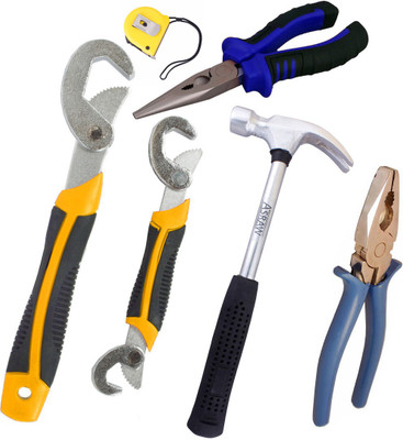 

Asraw Hand Tool Kit(6 Tools), Multicolor