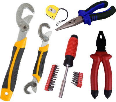 

Asraw Hand Tool Kit(6 Tools), Multicolor