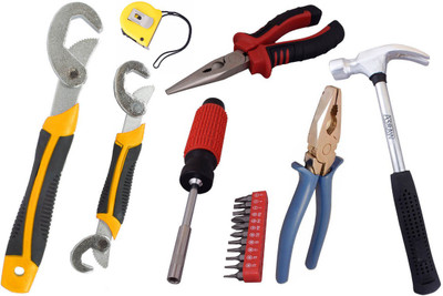 

Asraw Hand Tool Kit(7 Tools), Multicolor